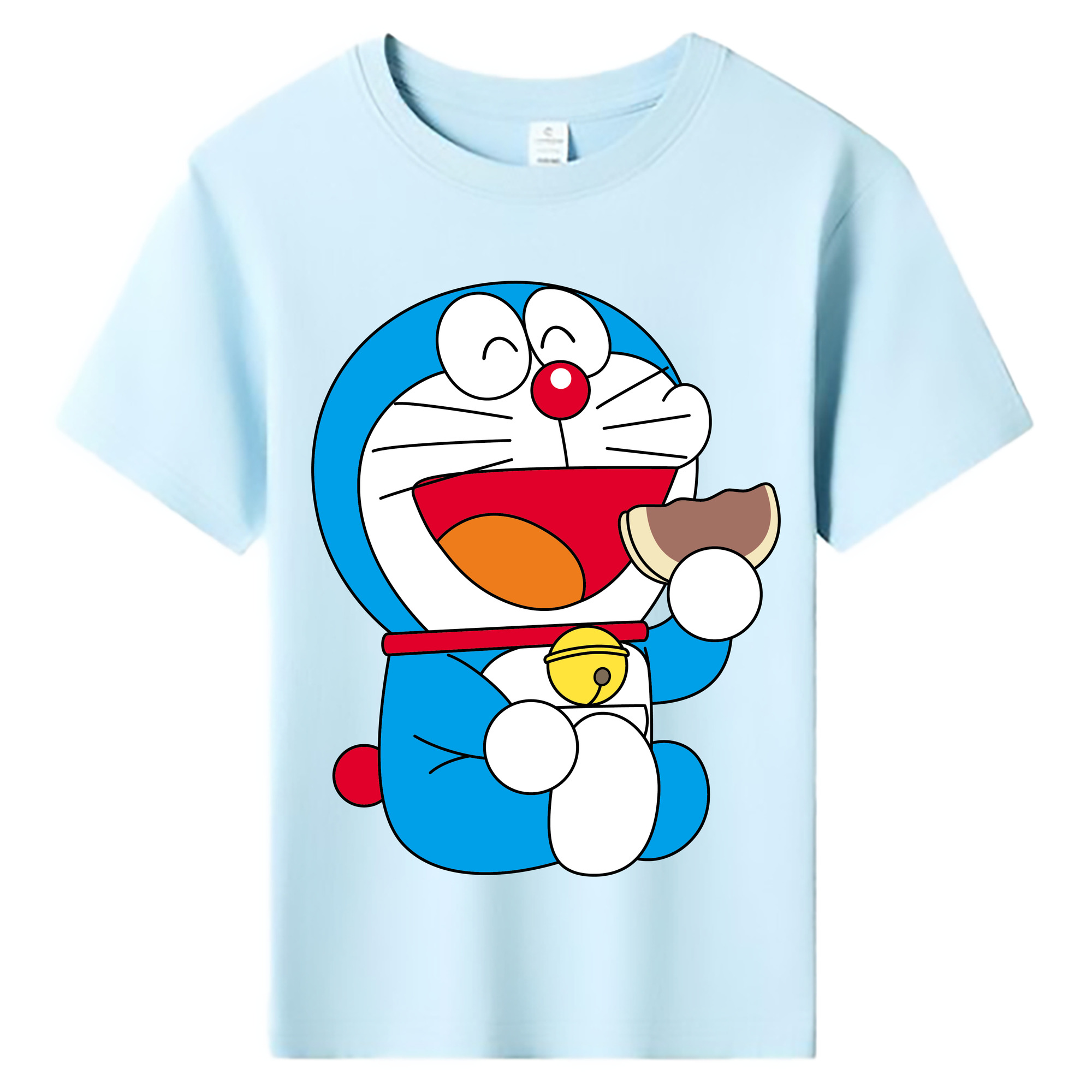 （画像用） ドラえもん Doraemon 綿100％キッズTシャツ（フロントプリント）